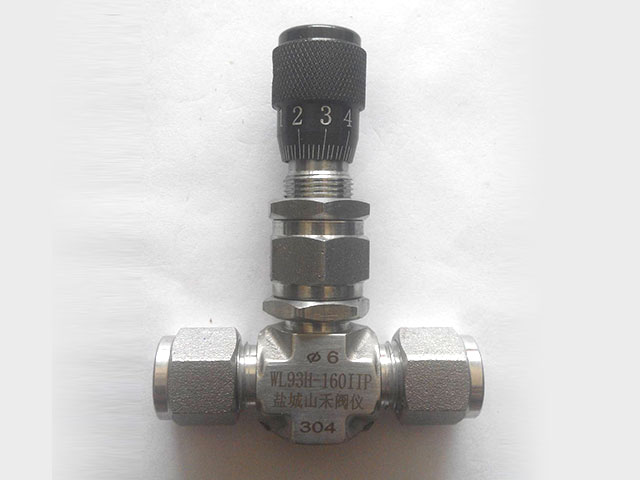 WL93H-16OPll Double ferrule micro regulating valve