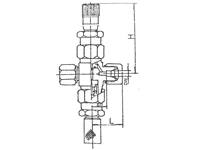 DV_2~6 Double ferrule precision double regulating valve